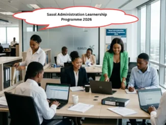 Sasol Administration Learnership Programme 2026